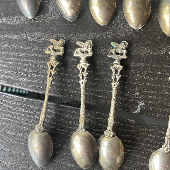 Vintage Italian Mini Spoons - Picture 10 of 14
